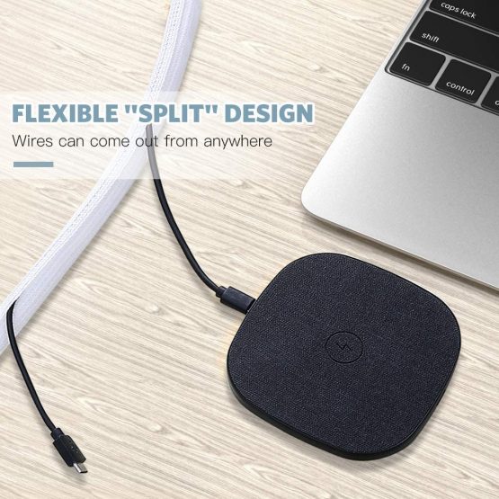 AGPTEK Adjustable Cable Sleeve, 3 Meters /9.84ft PET Cable Management with Flame Retardancy, Cable Protection for TV, Computer, Home Theater, Car and More.(S02,White) - Image 3
