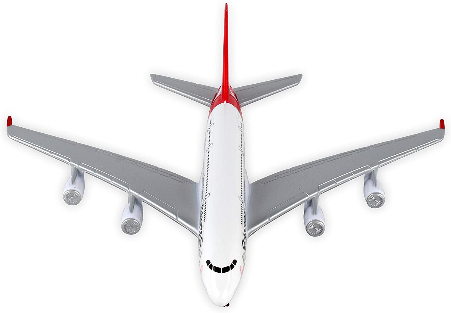 Real Toys RT8538 Qantas Airbus A380 Toy Diecast Model, Red, 1:500 - Image 2