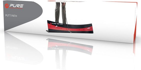 Pure2Improve Unisex's Putt Path, Black/Red, One Size - Image 2