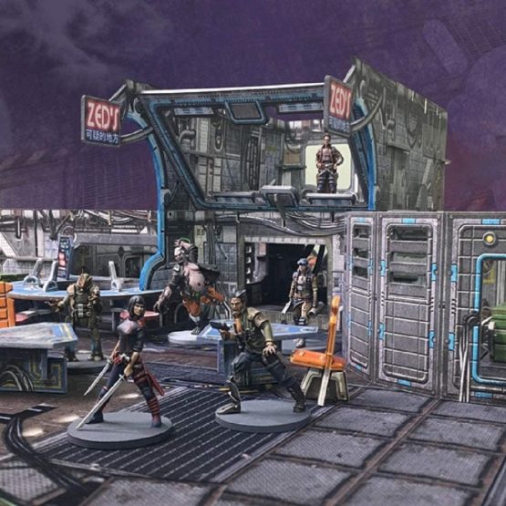 Battle Systems Core Space Shootout at Zed’s Expansion Set - Miniatures - Board Game - Event cards - Modular 3D Terrain - Wargaming BSGCSE001 - Image 3
