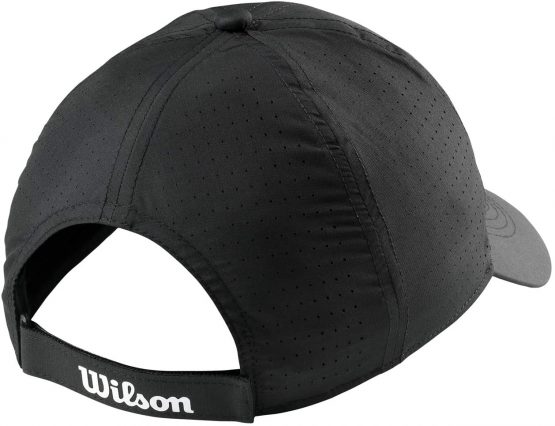 Wilson Men's Ultralight Tennis Cap, White, One Size - Image 2