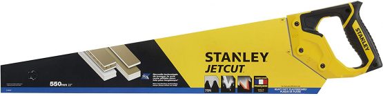 Stanley 2-20-037" Jetcut Plaster Handsaw, Multi-Colour, 550 mm - Image 3