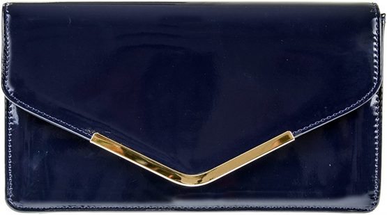 fi9® Patent Leather Bridal Wedding Evening Handbag Party Purse Clutch Shoulder Hand Bag
