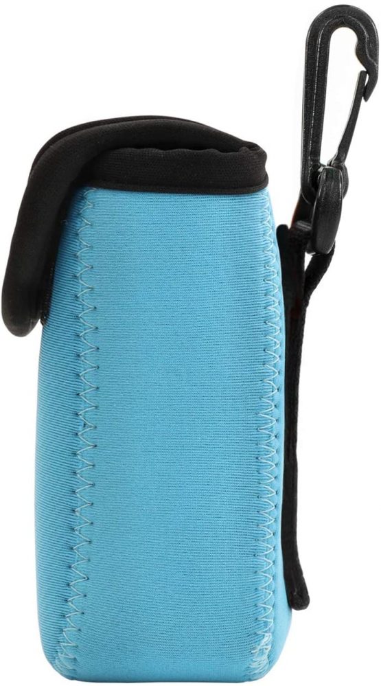 MegaGear MG703 Ultra Light Neoprene Camera Case compatible with Panasonic Lumix DC-TZ95, DC-TZ90, DMC-TZ80 - Blue - Image 3