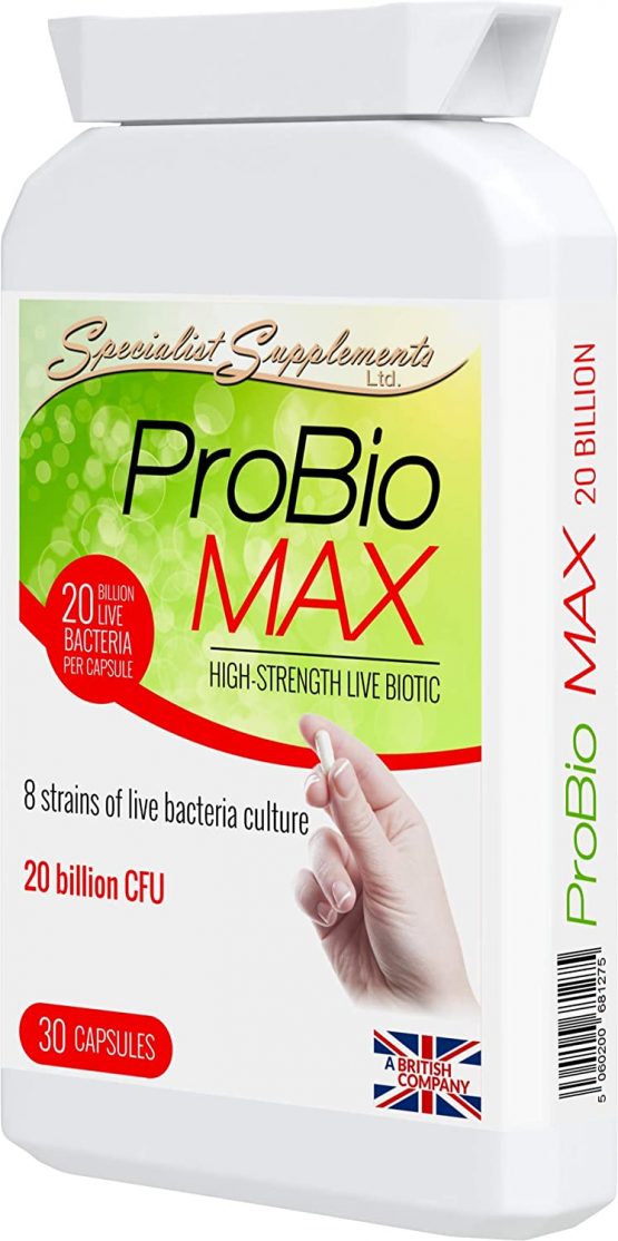 Specialist Supplements ProBio MAX High Strength Probiotics 30 Capsules - Image 4