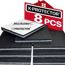 Non Slip Pads X-PROTECTOR - Floor Protector Pads - 8 pcs 100 mm Furniture Pads! Floor Protectors Pads - Rubber Feet – Premium Anti Slip Rubber Pads for Furniture Feet. FIX Furniture in Place!