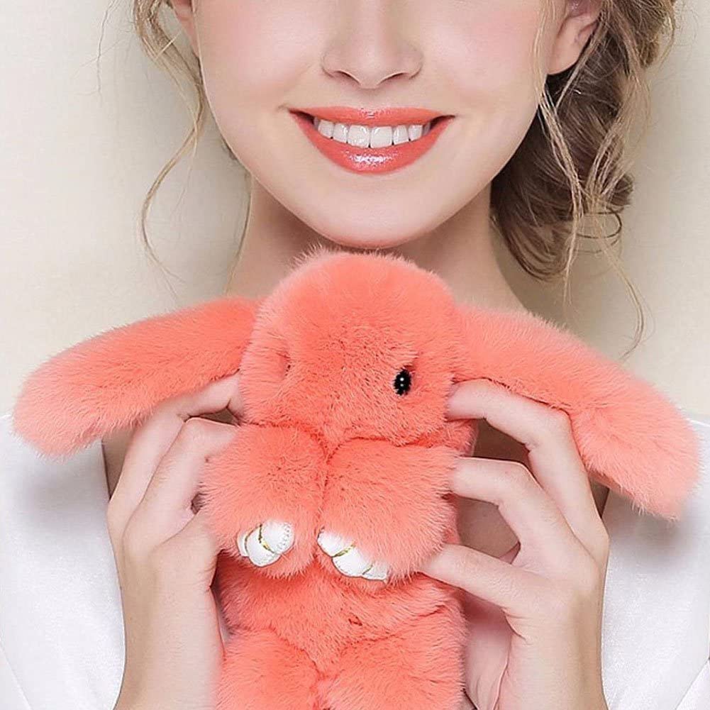 soft bunny keyring