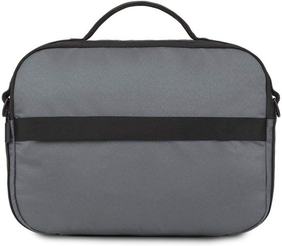 Moleskine Backpack Shoulder Bag for PC Device Horizontal Bag PC 13 Inches and Tablet Waterproof Material Water Resistant, Grey - Image 2