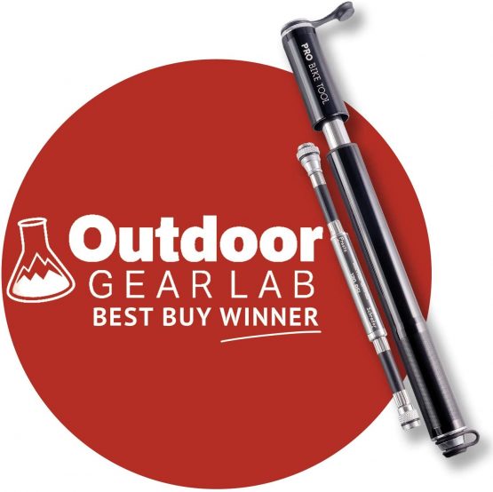 PRO BIKE TOOL Bike Pump with Gauge Fits Presta and Schrader - Accurate Inflation - Mini Bicycle Tire Pump for Road, Mountain and BMX Bikes, High Pressure 100 PSI, Includes Mount Kit - Image 4
