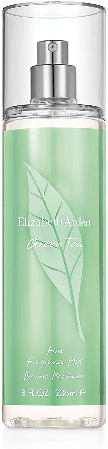 Elizabeth Arden Green Tea, Fine Fragrance Mist 8oz Refreshing Body Spray with Floral Citrus Notes