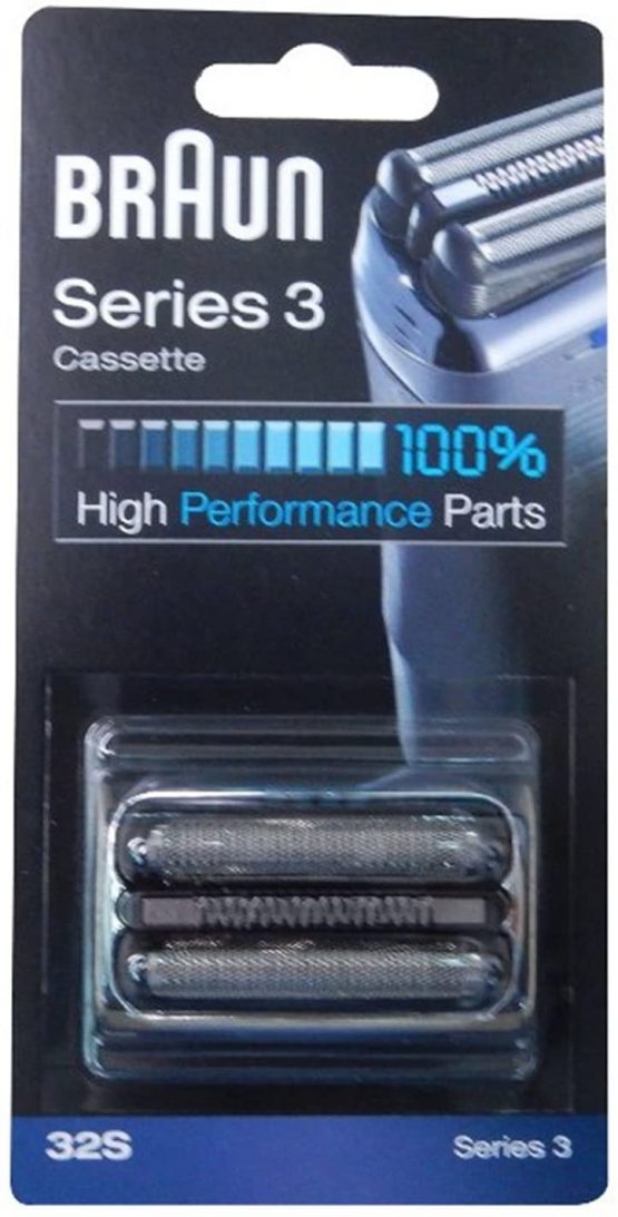 Braun Replacement Foil & Cutter Cassette - 32S, Series 3 - Silver - Image 3