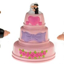 Fisher-Price – Little People Tube Figures, Wedding (Mattel P0131)
