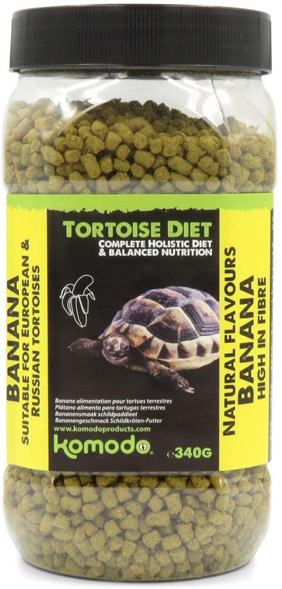 Komodo Complete Holistic Tortoise Diet, Banana, 340 g tube