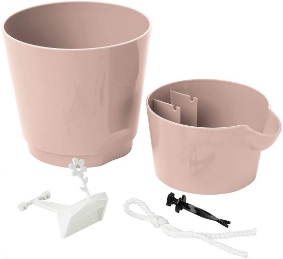 Emsa Fresh Herbs M5250200 Self-Watering Herb Pot Sepia Rose - Image 4