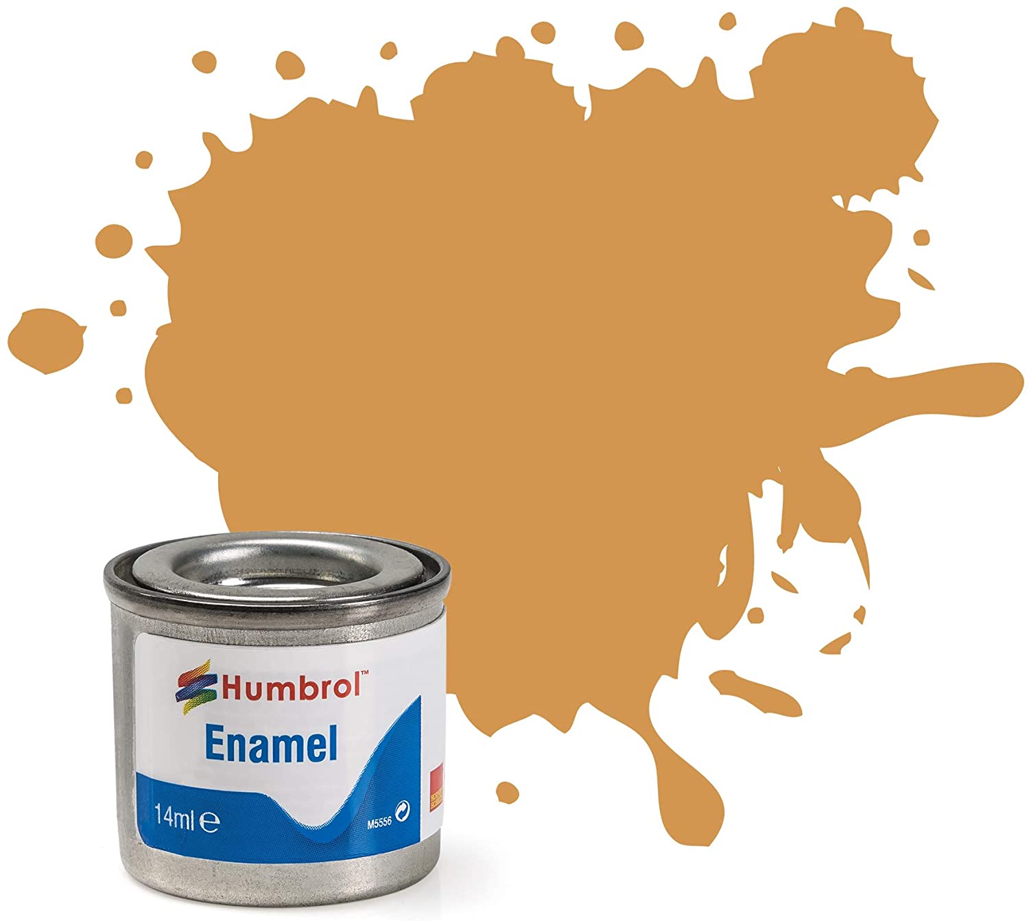 Humbrol 63 Sand Matt Enamel 14ml Model Kit Paint, Matte sand, 14 ml (Pack of 1)