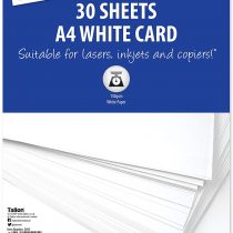 Just Stationery 5095 A4 30 Sheet White Card