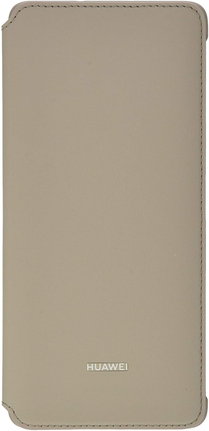 HUAWEI P30 Pro Faux Leather Wallet Cover Khaki
