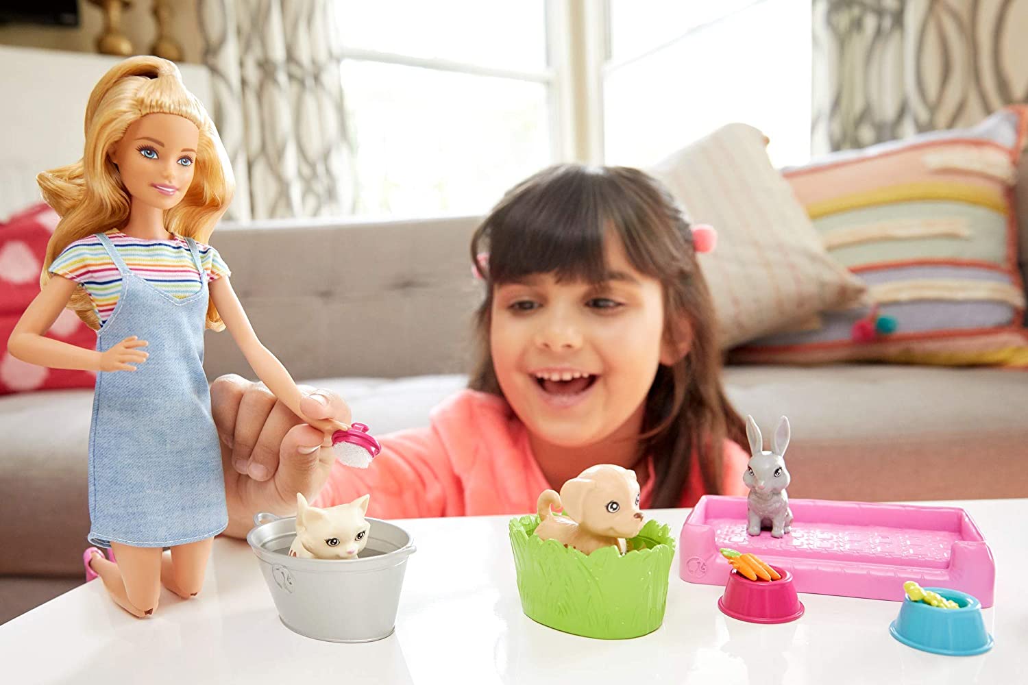 Barbie Plan ‘N' Wash Pets Doll and Playset, Multicolor - Image 2