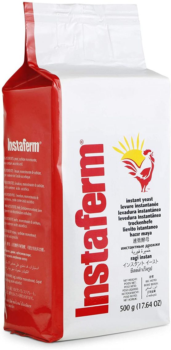 Lallemand Dry Baker's Yeast - 500 Gramm Instant Dry Yeast in Professional Baker's Quality