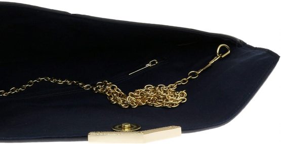 Girly Handbags Neon Nude Ladies Clutch Bag Vintage Envelope Gold Trim Flat Small Summer - Image 3
