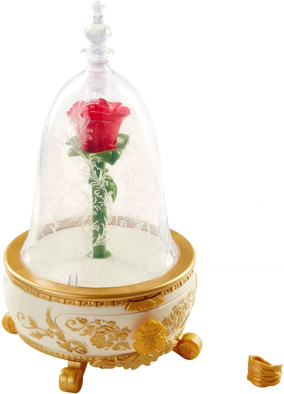 Beauty and the Beast Enchanted Rose Jewellery Box - Image 2