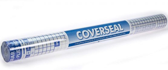 Frisk 20123202 500 mm x 10 m Coverseal Gloss Roll, Transparent