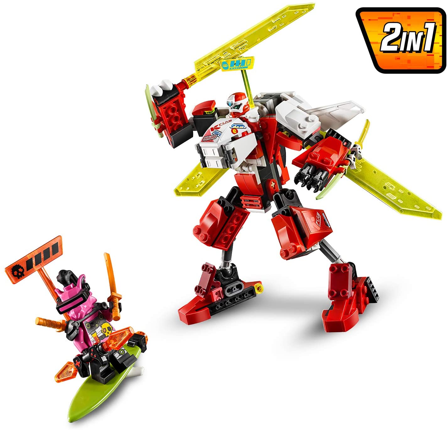 LEGO 71707 Ninjago Kai's Mech Jet, Model Specific - Image 2