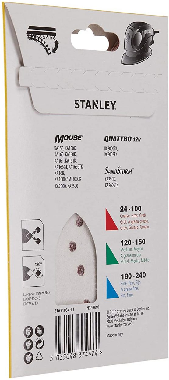 STANLEY STA31034-XJ Sanding Sheets - Image 2