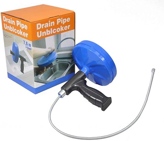 Tech Traders® Drain Unblocker 7.6m x 6 mm Diameter-Real Quality