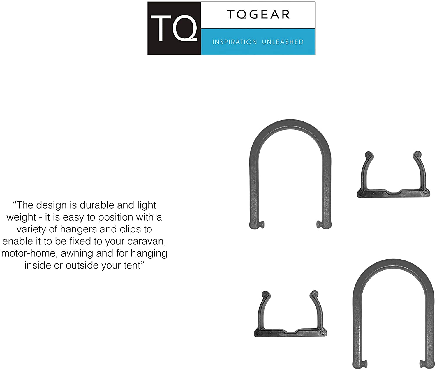 TQGEAR 12V LED Light Strip for Caravan & Motorhomes, Transparent White & Grey - Image 3