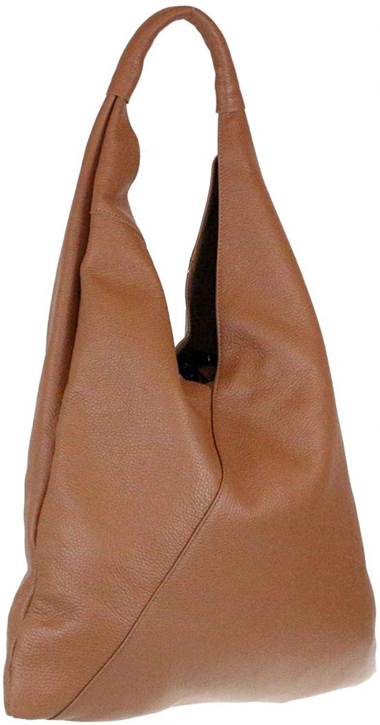 Girly HandBags V Shape Genuine Top Handle Bag - Image 2