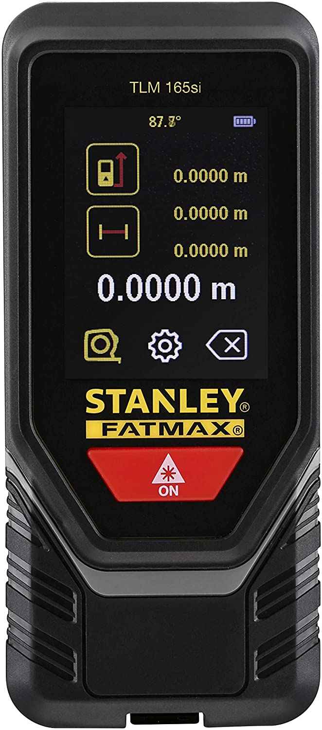 Laser Measurer, Black, 104 x 58,8 x 29,6 mm