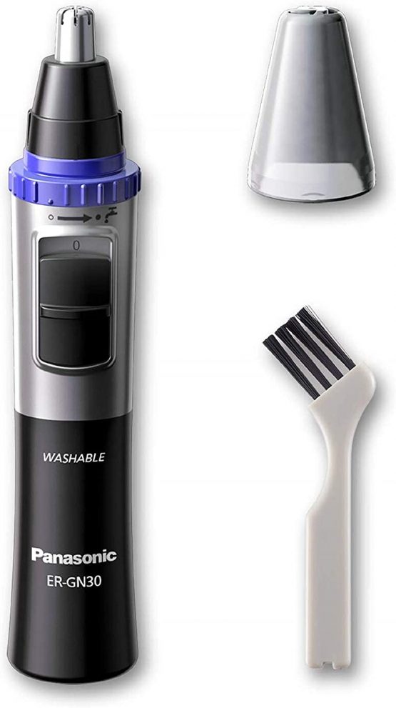 Panasonic ER-GN30 Wet and Dry Electric Nose, Ear and Facial Hair Trimmer for Men - Image 2