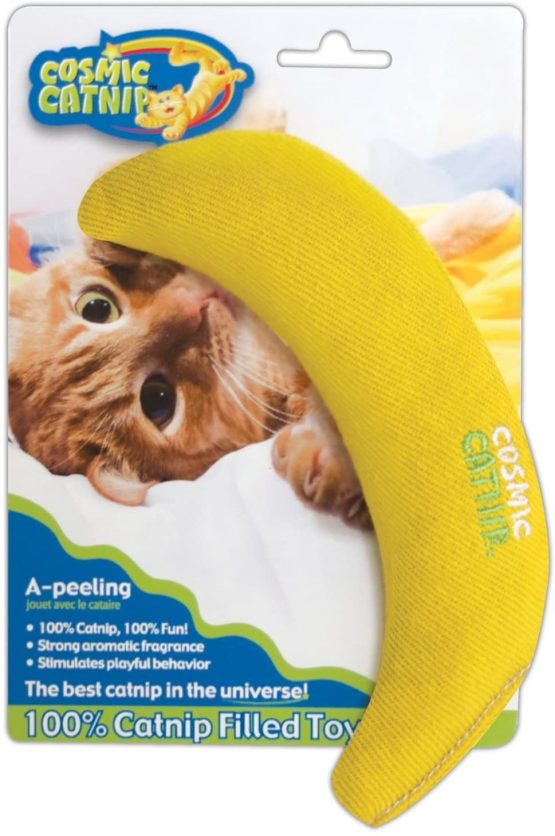 Cosmic 100% Catnip Filled Bananas 50g (2 PACK)