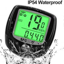 SPGOOD Bike computer wireless 16 functions waterproof LCD speed bike speedometer bike odometer cycling computer cycle speedometer