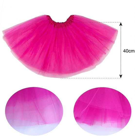 80s Fancy Party Costume Accessories Set,Adult Tutu Leg Warmers Fishnet Pink Gloves Neon Necklaces Bead 80s Lace Bow Headband Lighting Earrings Sunglasses,1980s Fancy Dress Girls Women Night Out Party - Image 3