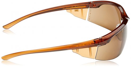 3M Refine Safety Glasses 300 Series, Anti-Scratch / Anti-Fog, Bronze Lens, 71507-00001 - Image 3