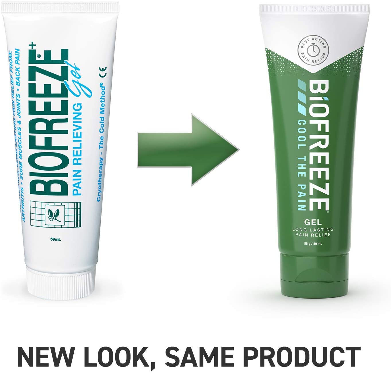 Biofreeze Pain Reliever Gel, 59ml Gel, Cooling Topical Analgesic for Muscle, Joint, Arthritis, & Back Pain, Relief for Sore Muscles, On the Go Use, Clinic & Home, Free of Ibuprofen - Image 2