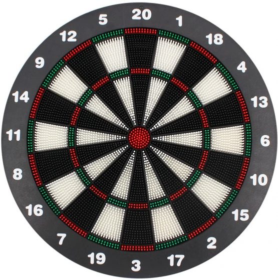 YBCPACK 16.4 Inch Safety Dart Board Safety Dart Set with 6 Soft Tip Darts for Children and Adults, Office and Family Time  - Image 3