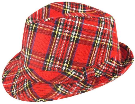 Hat Tartan Trilby Scotts scottish Scotland Burns Night Bay City Rollers