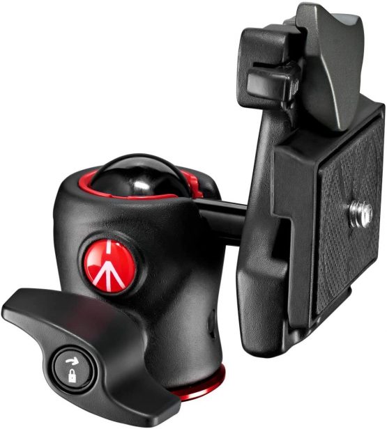 Manfrotto 490 Centre Ball Head, for Camera Tripods, Fluid Ball Head for Ergonomic and Functional Tripods, Camera Stabilizer, Photography Accessories, Simple and Intuitive - Image 3