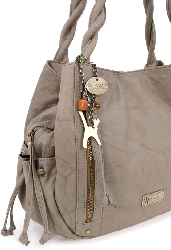 Catwalk Collection Handbags - Women's Leather Tote/Shoulder Bag - CAZ - Image 3