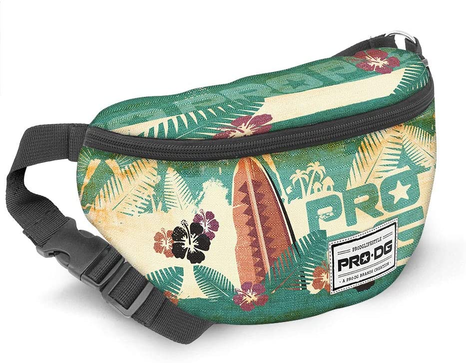 PRO-DG Surfboard-Waist Fanny Pack, Turquoise, 23 x 17 cm