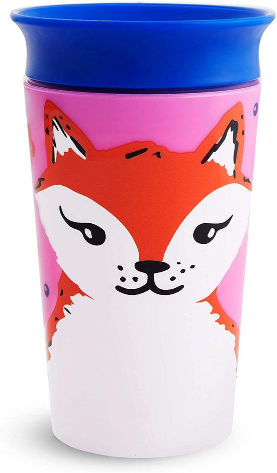 Munchkin Miracle 360 WildLove Sippy Cup, 9 oz / 266 ml, Fox