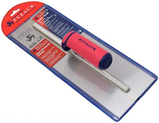Spear & Jackson 14458ERTG Tyzack Enhanced Ready to Go Finishing Trowel, Silver, 14 Inch - Image 2