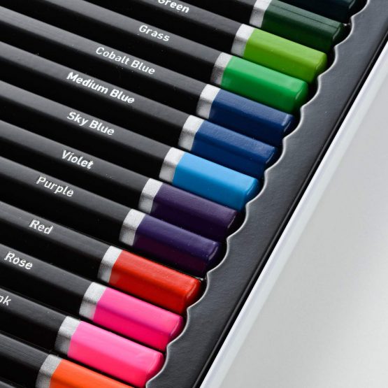 Derwent 2301942 Academy Watercolour Colouring Pencils, Set of 24, High Quality, Multicolor - Image 3