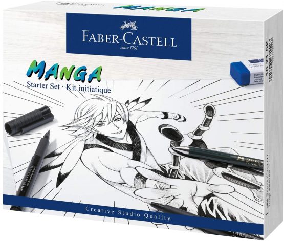 Faber-Castell Manga Starter Set,black,167152