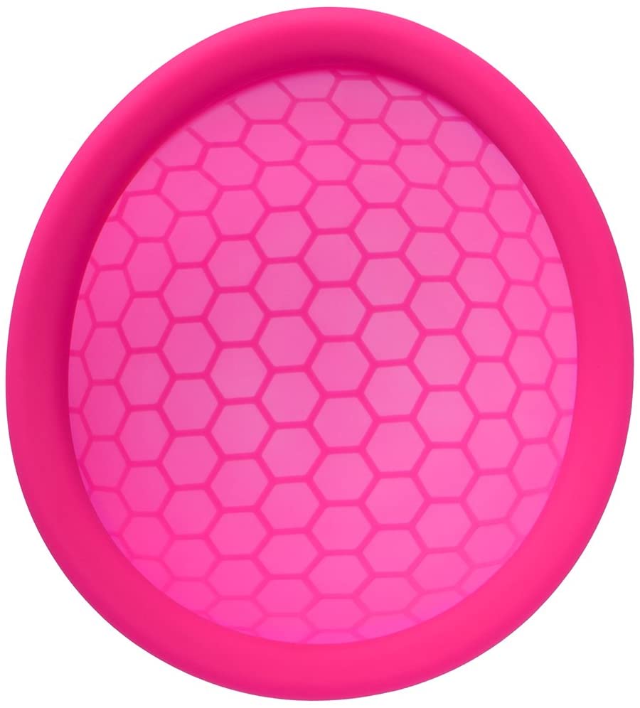 INTIMINA Ziggy Cup - Extra-Thin Reusable Menstrual Cup with Flat-fit Design, 13.2 g 6140, Pink - Image 2