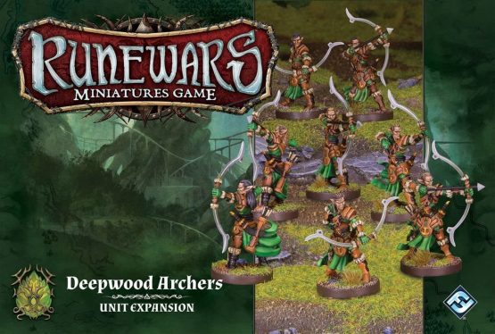 Fantasy Flight Games FFGRWM16 Deepwood Archers Expansion Pack: Runewars Miniatures Game, Multicoloured