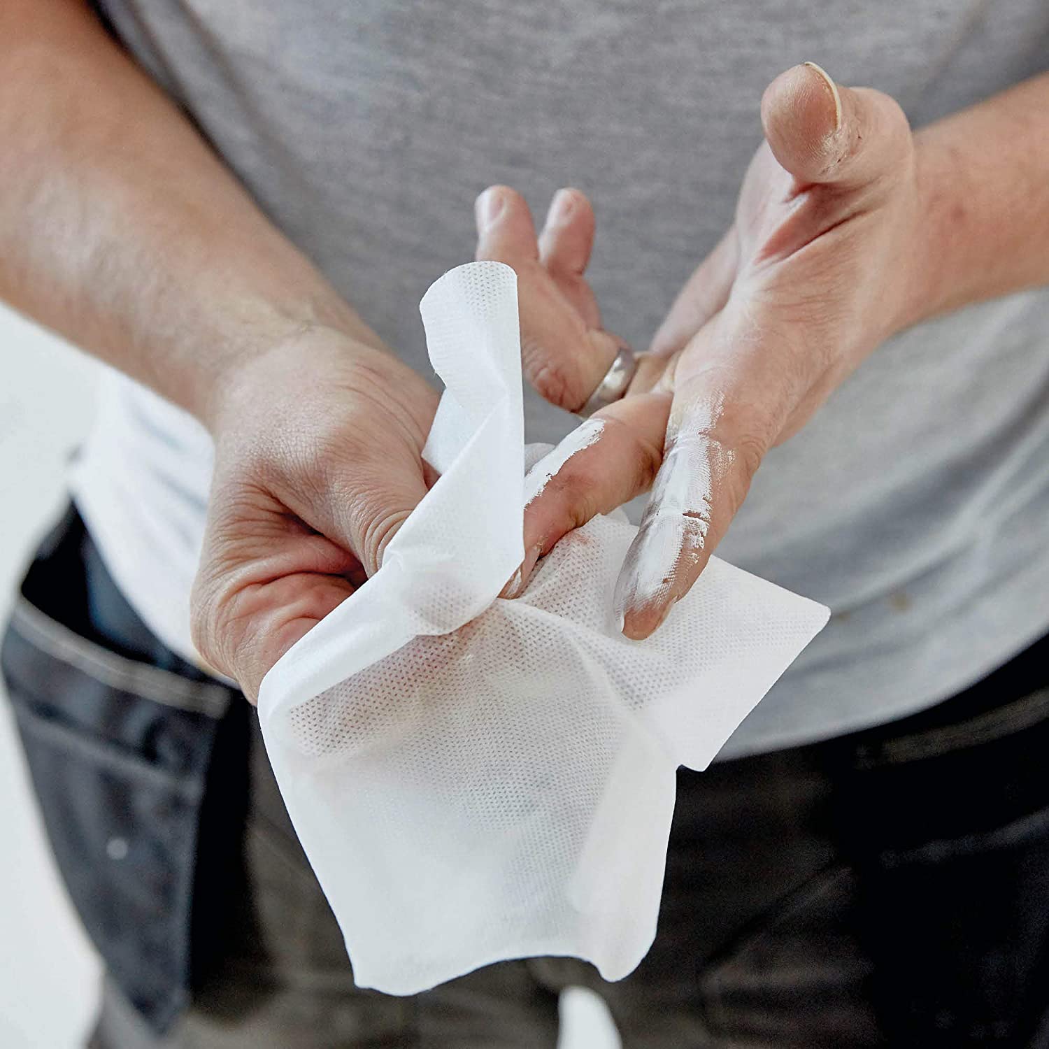 SIKA, Wonder Wipes Multi-Use Cleaning Wipes for the Building Trade, Specially Formulated to Clean Hands, Tools and Surfaces - Image 2